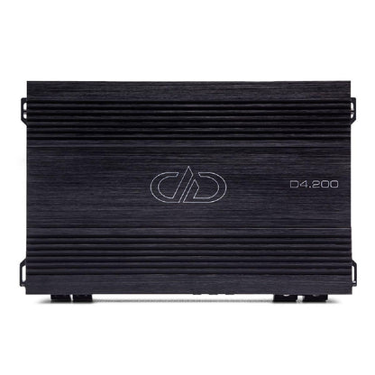 DD AUDIO 4 X 200W @ 4OHM, 4 X 370W @ 2OHM, 4 X 550W @ 1��, 10.5" X 7" X 2" (D4.200)
