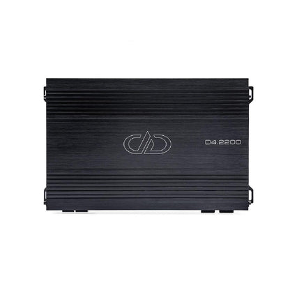 DD AUDIO 4 X 200 WATTS @ 4 OHM, 4 X 370 WATTS @ 2 OHM, 550 WATTS X 4 @ 1 OHM AMPLIFIER (D4.2200)