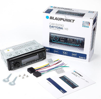 BLAUPUNKT SINGLE DIN MECHLESS AM/FM W/BT & DUAL USB 3 RCA (DAYTONA140)