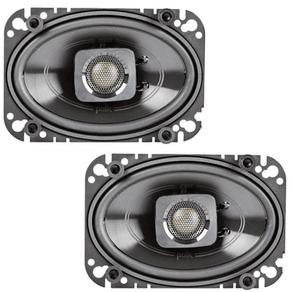 POLK 4" X 6" 2-WAY MARINE SPEAKERS 150 WATTS (DB462)