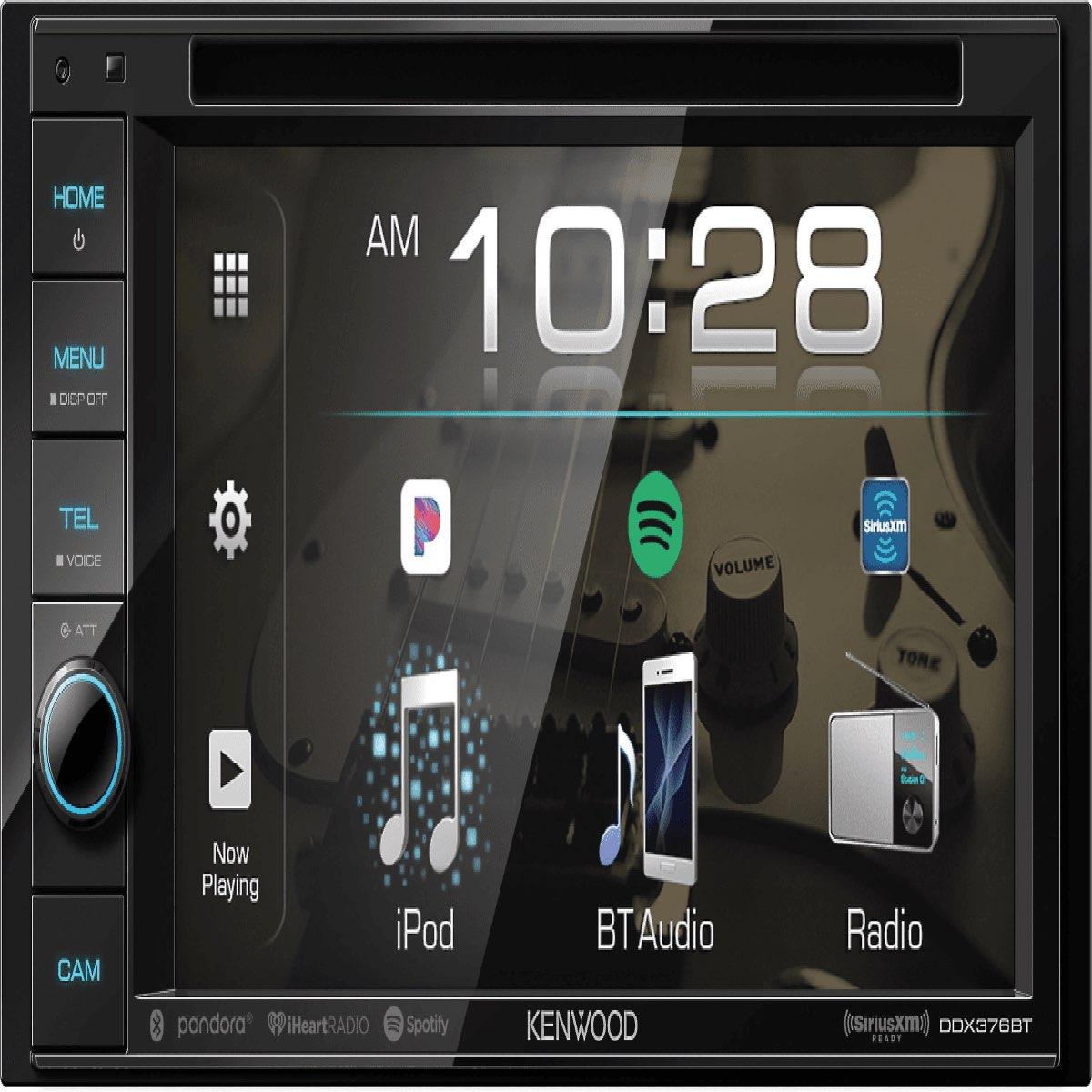KENWOOD 6.2" DOUBLE DIN W/BLUE TOOTH & USB (DDX 376BT)