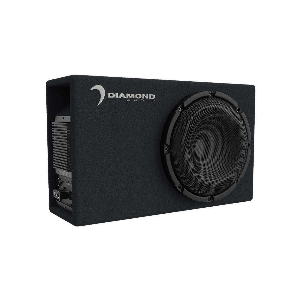 DIAMOND AUDIO 12" AMPLIFIED VENTED MICRO BOX (DESMB12A)