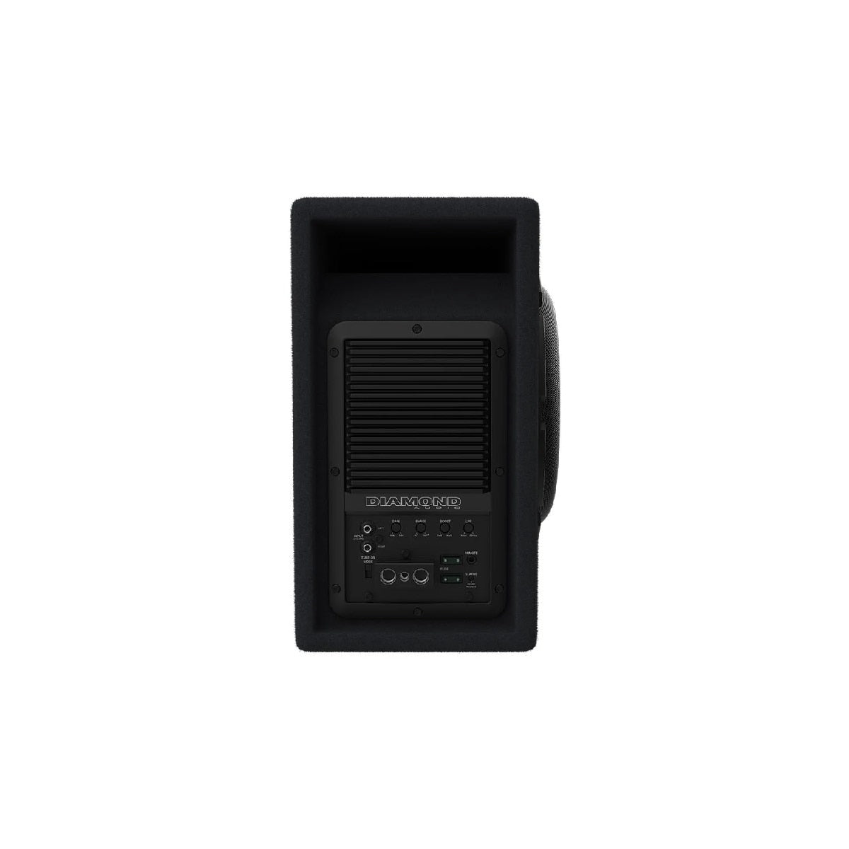 DIAMOND AUDIO 10" AMPLIFIED VENTED MICRO BOX (DESMB10A)
