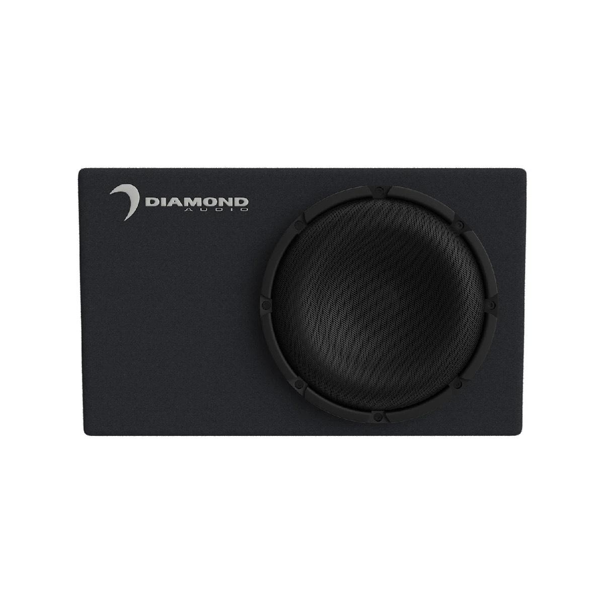 DIAMOND AUDIO 10" AMPLIFIED VENTED MICRO BOX (DESMB10A)