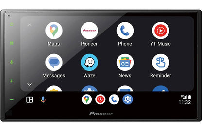 PIONEER 6.8" DOUBLE DIN WIRED APPLE CARPLAY & ANDROID AUTO (DMH-1800NEX)