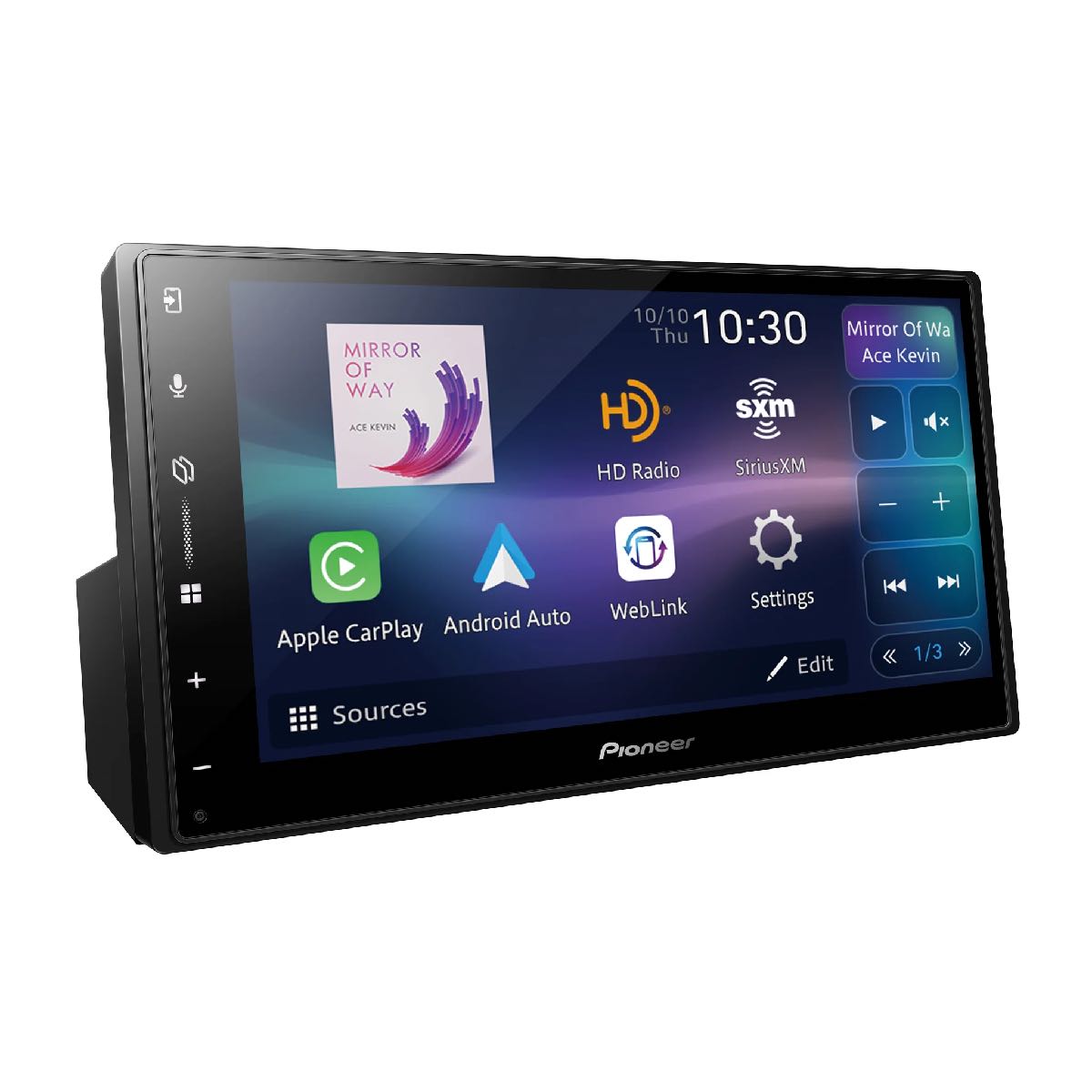 PIONEER 6.8" MECHLESS W/ APPLE CAR PLAY & ANDROID AUTO (DMH-2000NEX)