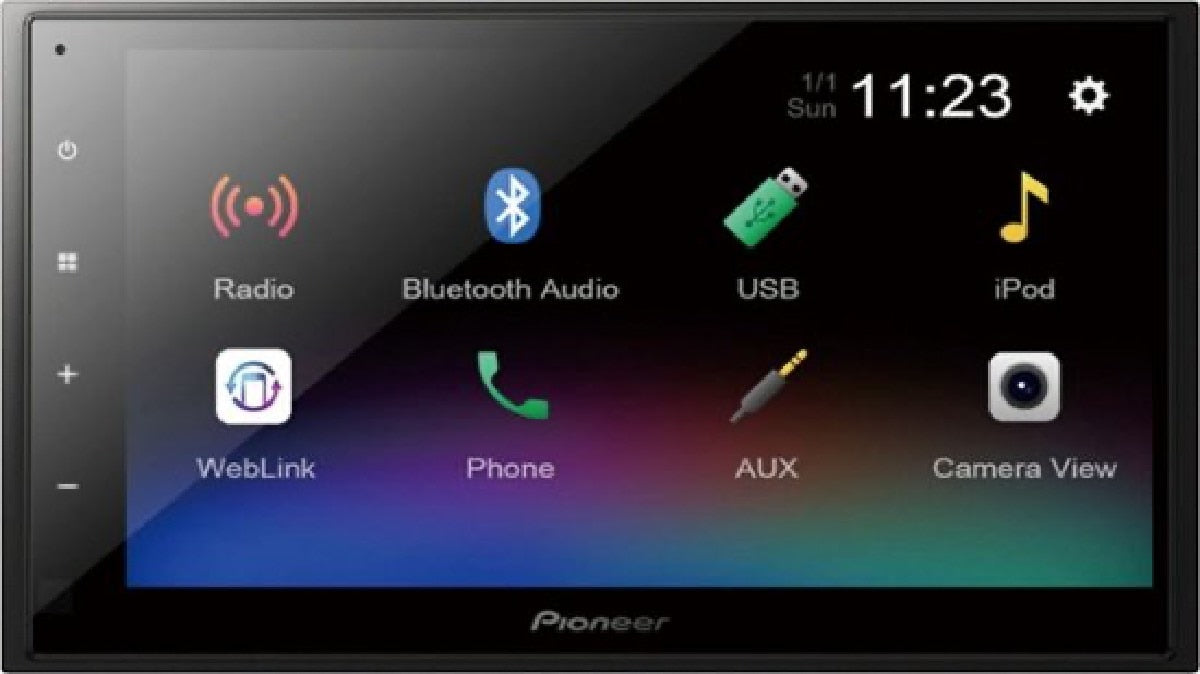 PIONEER 6.8" MECHLESS DOUBLE DIN (DMH342EX)