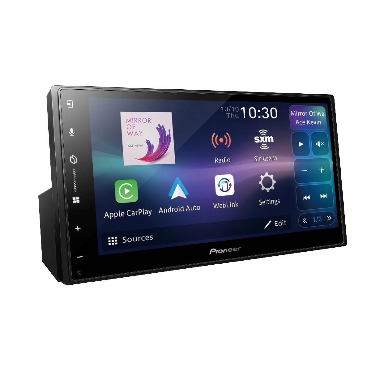 PIONEER 6.8" MECHLESS WITH WIRELESS APPLE CARPLAY & ANDROID AUTO (DMHW-3000NEX)