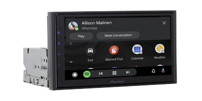 PIONEER 6.8" DOUBLE DIN MECHLESS W/BT WIRELESS CARPLAY & ANDROID AUTO (DMH-5700NEX)