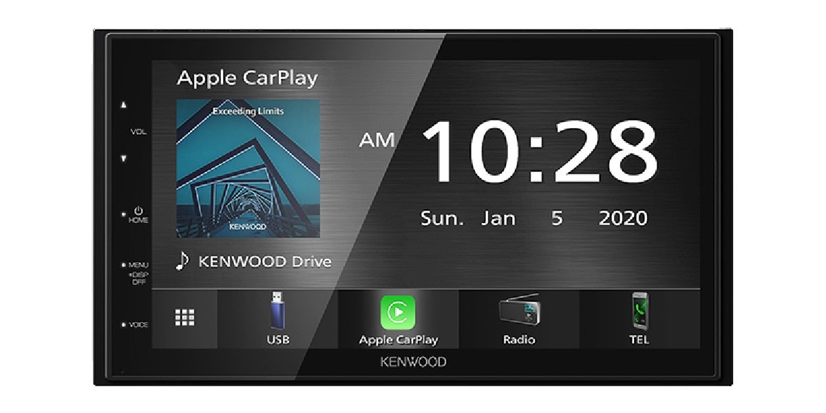 KENWOOD 6.8" DOUBLE DIN WITH APPLE CARPLAY AND ANDROID AUTO SIRIUSXM READY (DMX5020S)