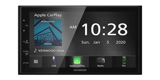 KENWOOD 6.8" DOUBLE DIN WITH APPLE CARPLAY AND ANDROID AUTO SIRIUSXM READY (DMX5020S)
