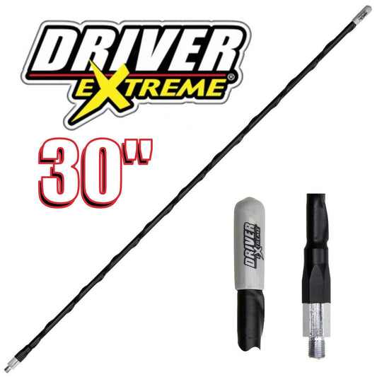PROCOMM 30" 38 SPECIAL FIBERGLASS CB ANTENNA BLACK (DRX-5301)