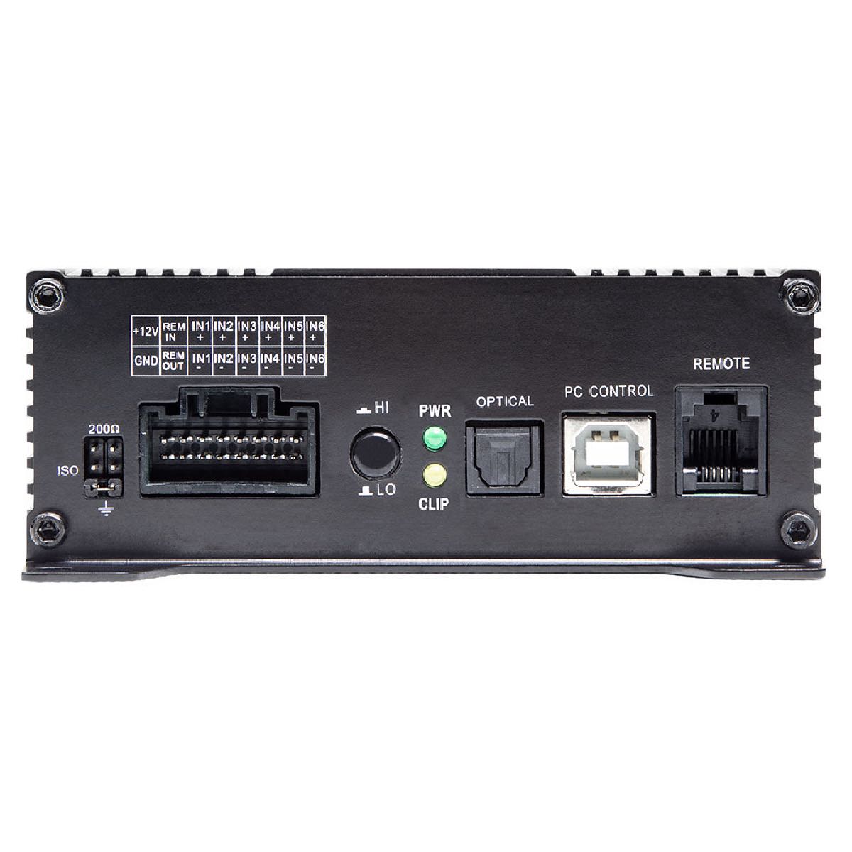 DD AUDIO 6CH IN, 12CH OUT DSP, BLUETOOTH ENABLED WITH REMOTE (DSI-3+r)