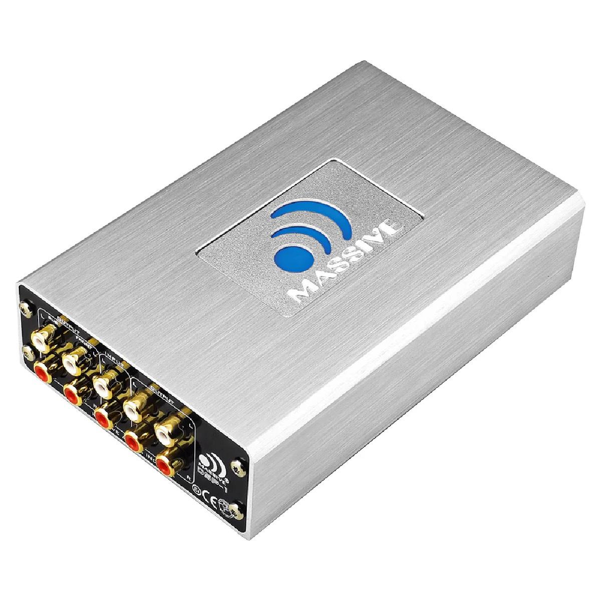 MASSIVE AUDIO DSP WITH BUILT IN 4 X 60 WATT RMS AMPLIFIER & BLUETOOTH (DSP-1)
