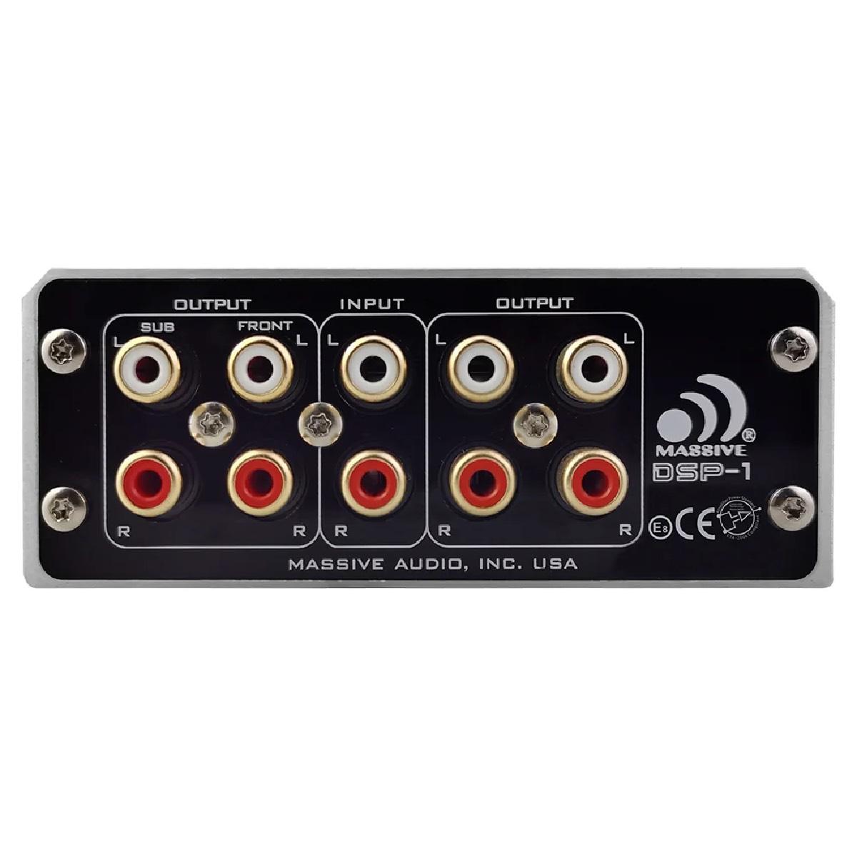 MASSIVE AUDIO DSP WITH BUILT IN 4 X 60 WATT RMS AMPLIFIER & BLUETOOTH (DSP-1)