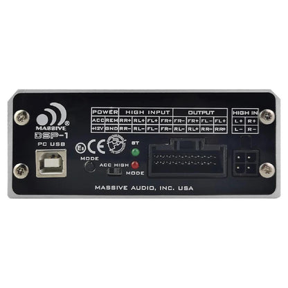 MASSIVE AUDIO DSP WITH BUILT IN 4 X 60 WATT RMS AMPLIFIER & BLUETOOTH (DSP-1)