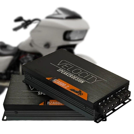 VELOCITY DOUBLE TROUBLE TWIN 500 WATT 2 CHANNEL AMPLIFIERS (DT-RZA500-NP)