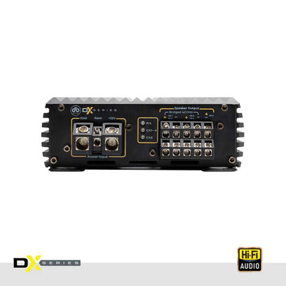 DB DRIVE 90 WATTS X 4 + 500 WATTS X 1 @ 2 OHM 5 CHANNEL CLASS D AMPLIFIER (DX-A1005)