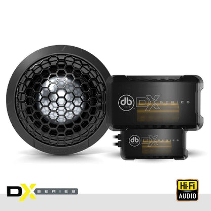 DB DRIVE 1" 240 WATT ALUMINUM DOME SQ TWEETERS (DX-S1TW)