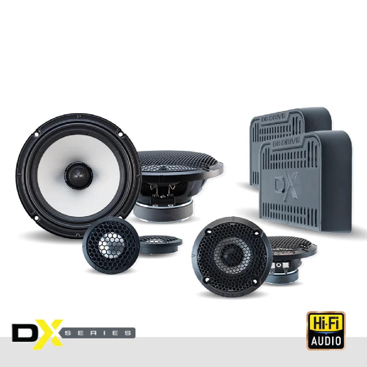 DB DRIVE 6.5" 350 WATT 3 WAY COMPONENT SET (DX-S653C)