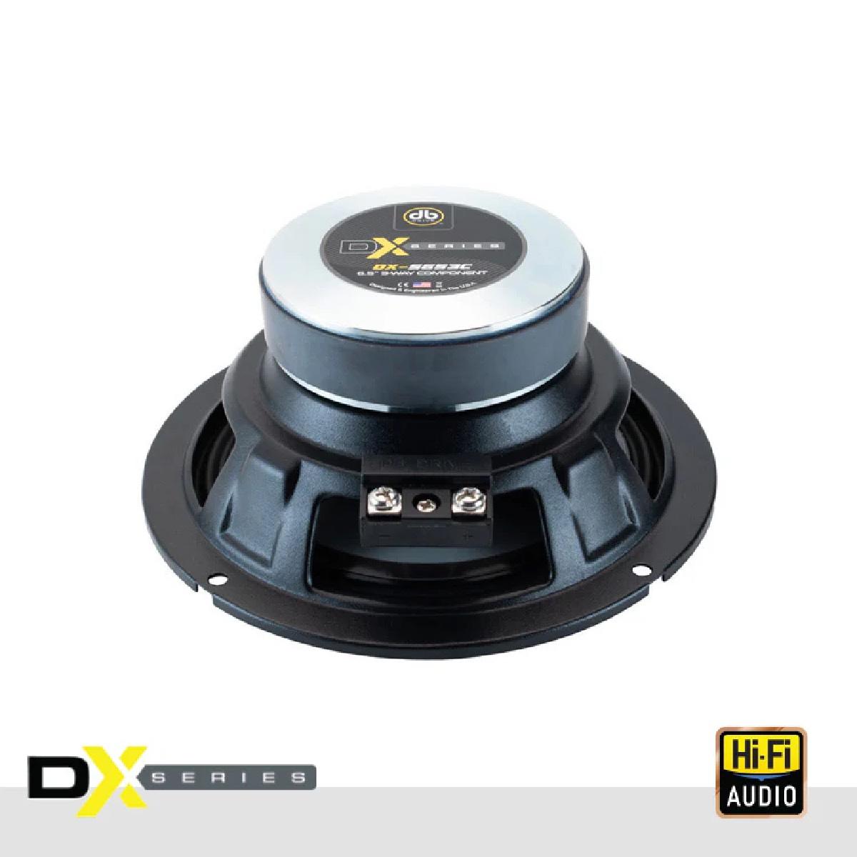 DB DRIVE 6.5" 350 WATT 3 WAY COMPONENT SET (DX-S653C)