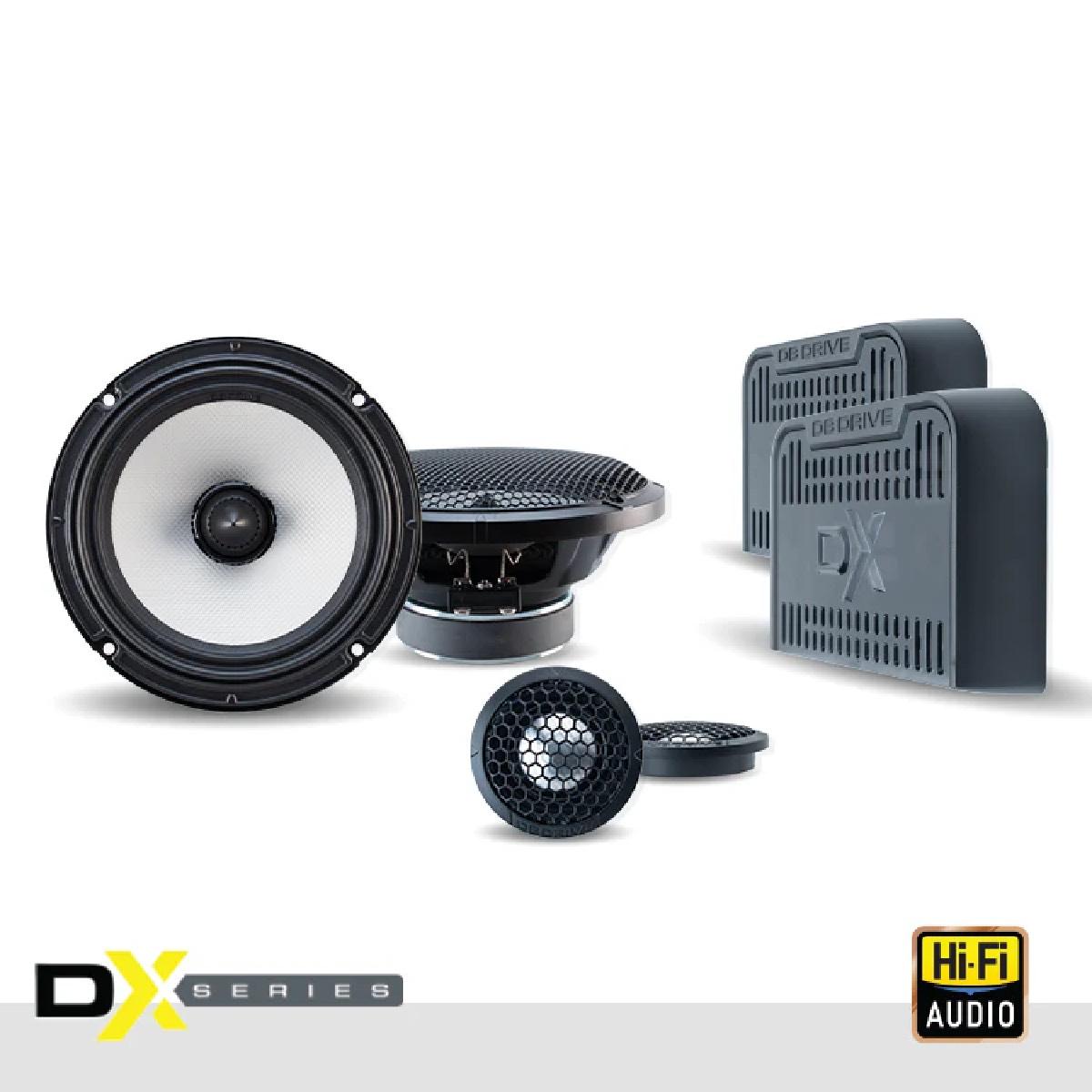 DB DRIVE 6.5" 300 WATT 2 WAY COMPONENT SET (DX-S65C)