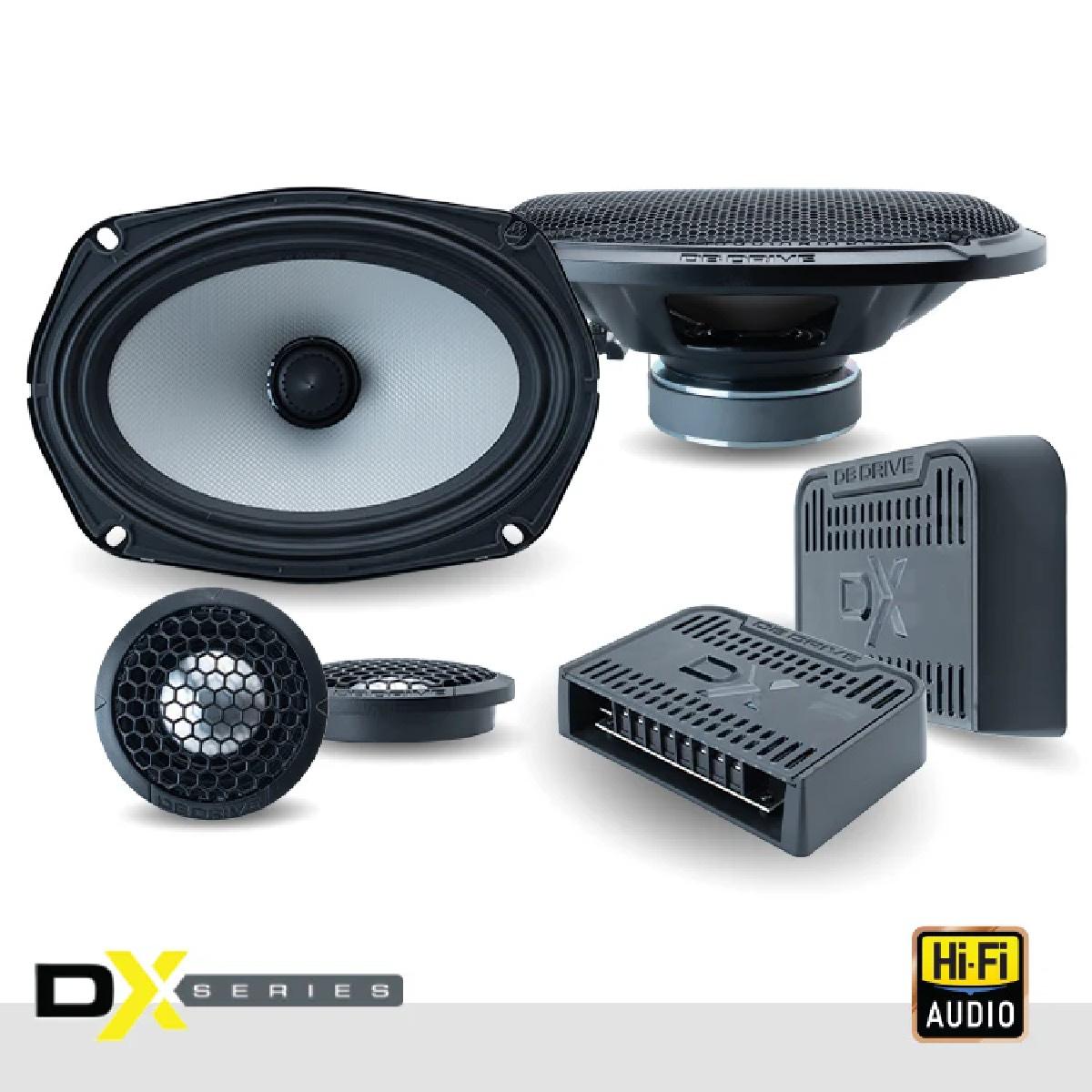 DB DRIVE 6X9" 350 WATT 2 WAY COMPONENT SET (DX-S69C)
