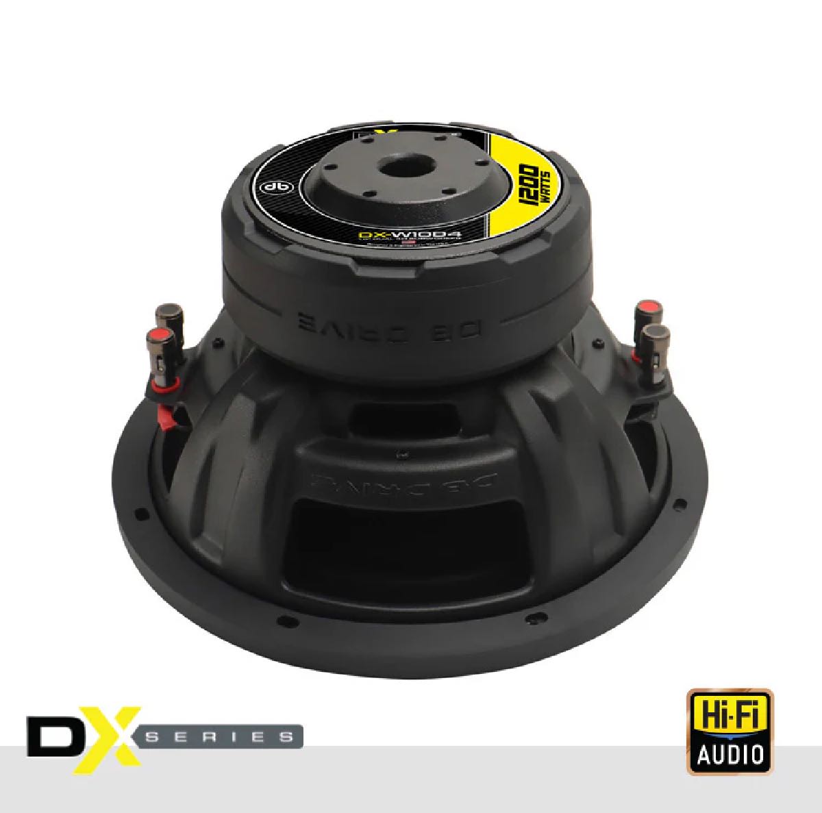 DB DRIVE DX 10" 1200 WATT DVC 4 OHM SUBWOOFER (DX-W10-D4)