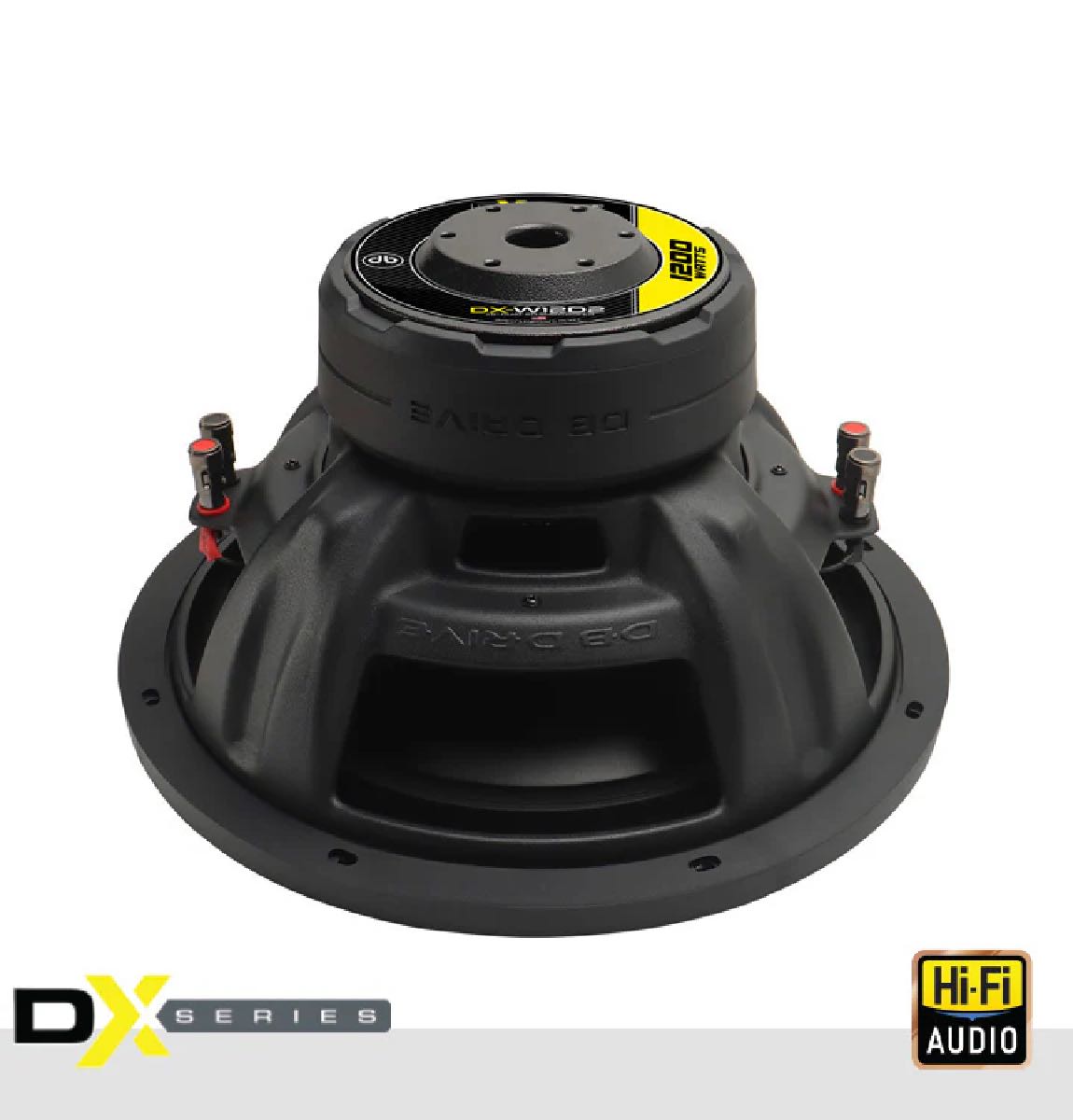 DB DRIVE DX 12" 1200 WATT DVC 2 OHM SUBWOOFER (DX-W12D2)
