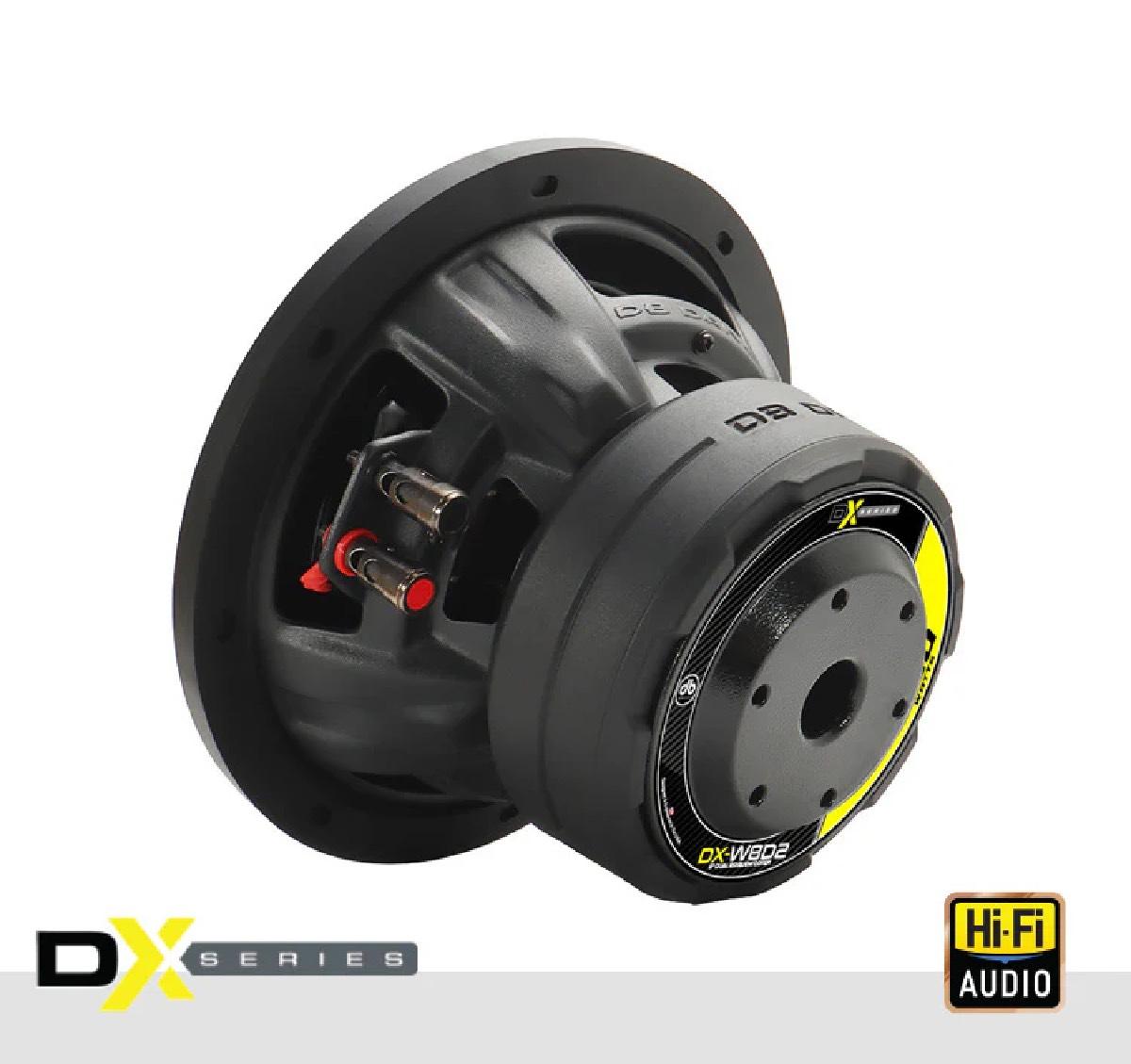 DB DRIVE DX 8" 600 WATT DVC 2 OHM SUBWOOFER (DX-W8D2)