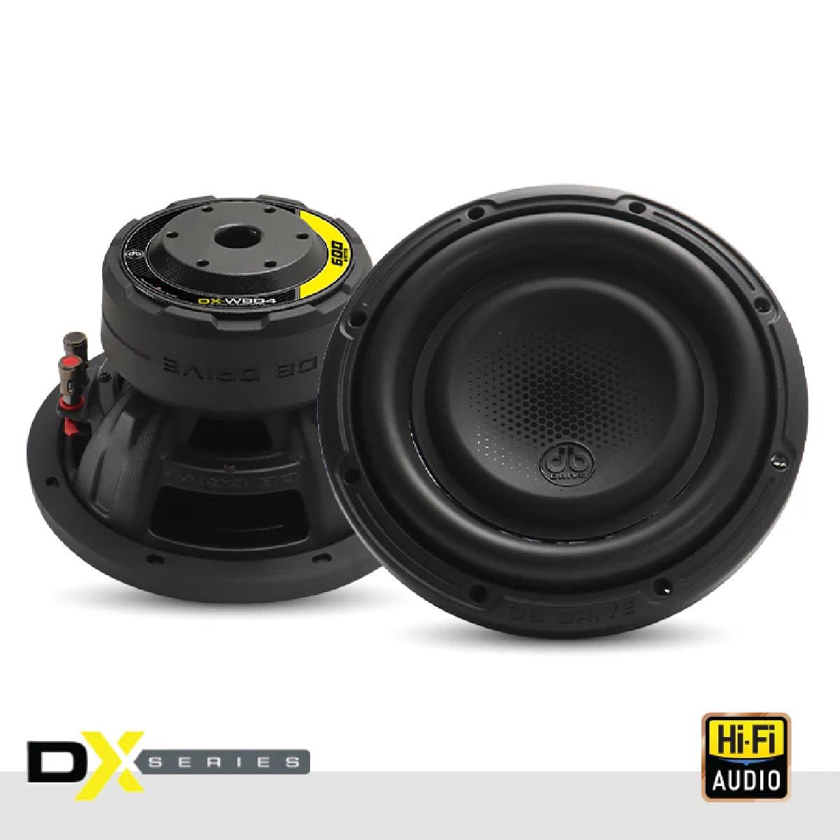 DB DRIVE DX 8" 600 WATT DVC 4 OHM SUBWOOFER (DX-W8D4)