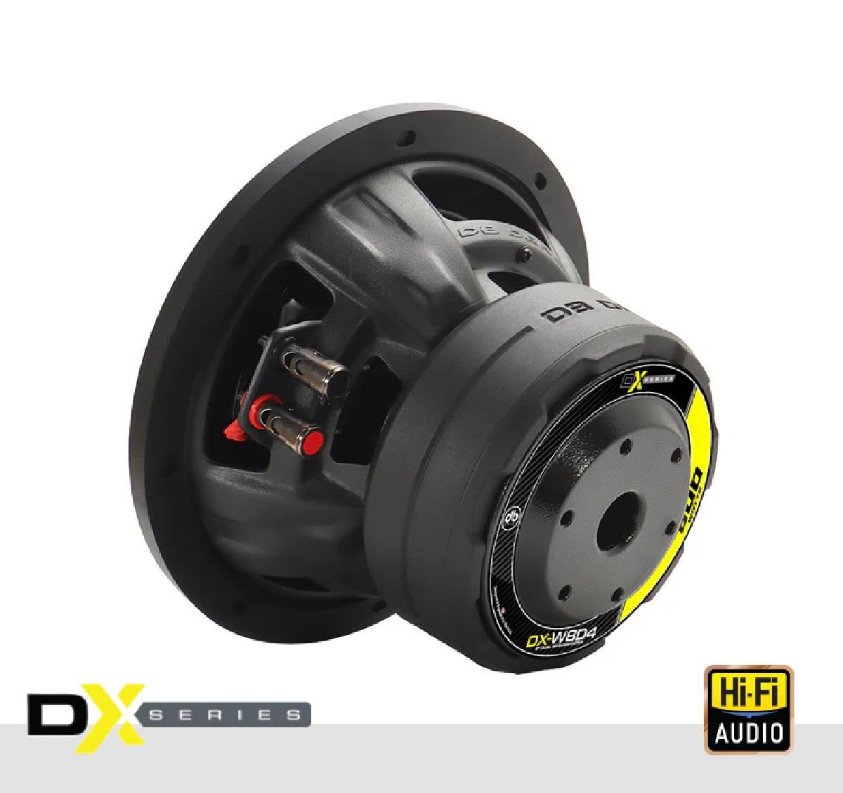 DB DRIVE DX 8" 600 WATT DVC 4 OHM SUBWOOFER (DX-W8D4)