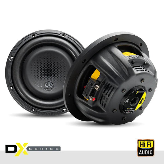 DB DRIVE DX 8" 500 WATT DVC 4 OHM SHALLOW SUBWOOFER (DX-W8F)
