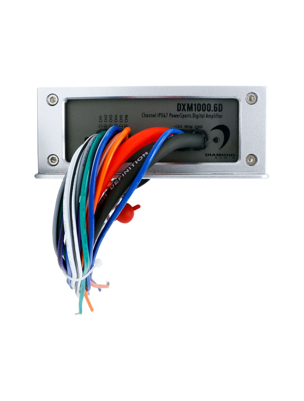 DIAMOND AUDIO MOTOR-SPORT 6 CHANNEL 1000 WATT FULL RANGE WATERPROOF AMP (DXM1000.6D)