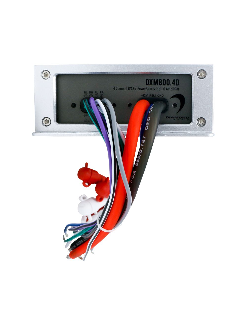 DIAMOND AUDIO MOTOR-SPORT 4 CHANNEL 800 WATT FULL RANGE WATERPROOF AMP (DXM800.4D)