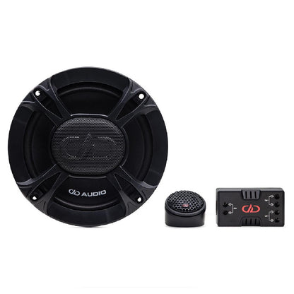 DD AUDIO E SERIES 6.5" 125 WATT COMPONENT SET (E-C6.5B)
