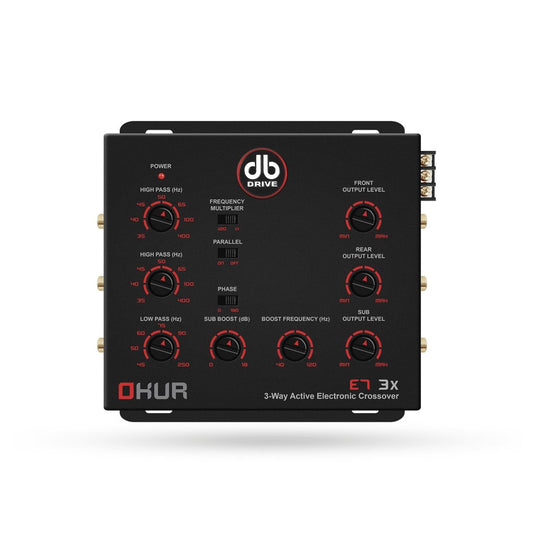 DB DRIVE 3 WAY ELECTRONIC CROSSOVER (E73X)