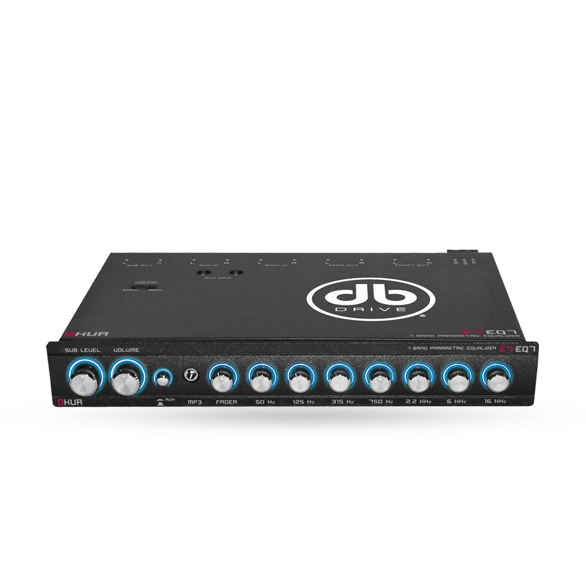 DB DRIVE 7 BAND PARAMETRIC EQUALIZER (E7EQ7)