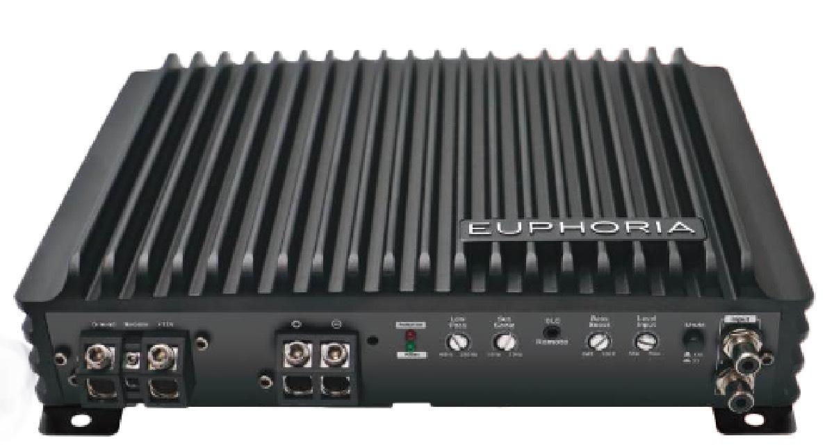 EUPHORIA 600 WATT @ 1 OHM CLASS D MONO AMPLIFIER (EA1.600)