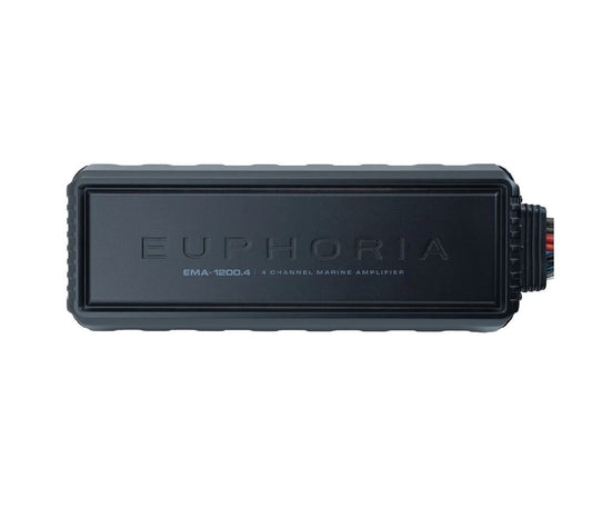 EUPHORIA 1300 WATT MICRO 4 CHANNEL POWER SPORTS AMPLIFIER (EMA-1200.4) - image 1