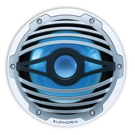 EUPHORIA 10" 350 WATT 4 OHM REFERENCE MARINE SUBWOOFER WITH RGB ACCENT LIGHTING (ERMW10) - image 1