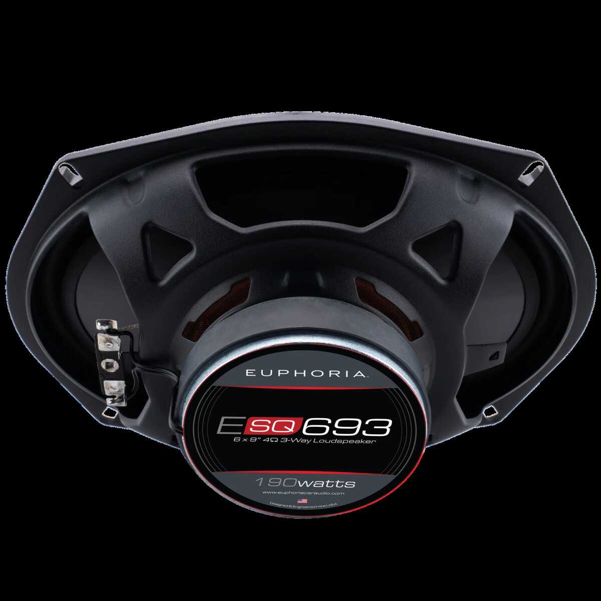 EUPHORIA 195 WATT 6X9" 3 WAY LOUDSPEAKERS (ESQ693)