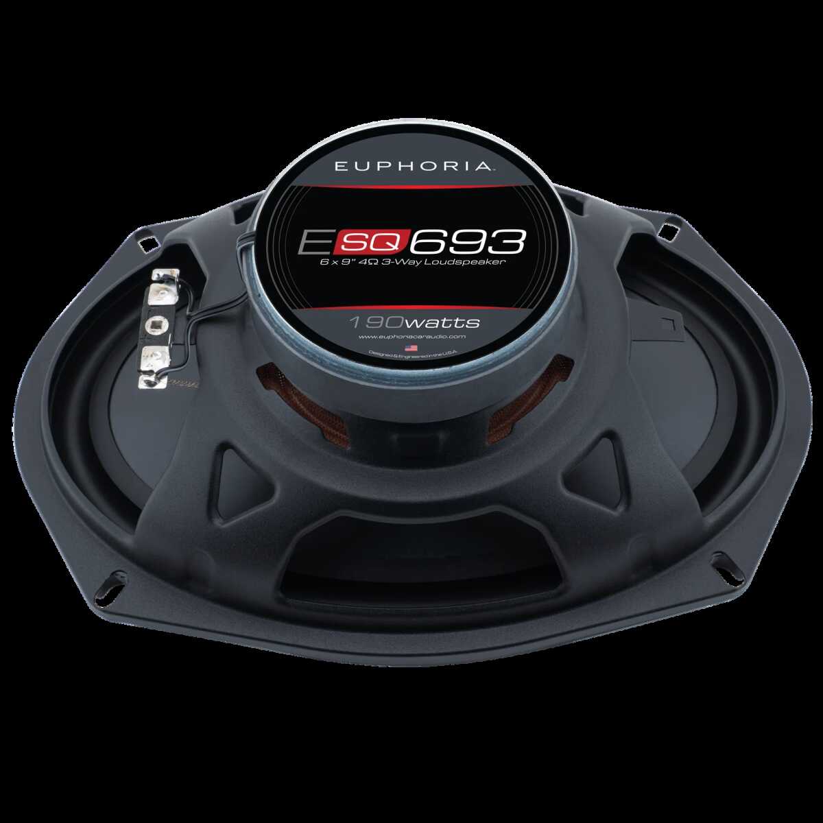 EUPHORIA 195 WATT 6X9" 3 WAY LOUDSPEAKERS (ESQ693)