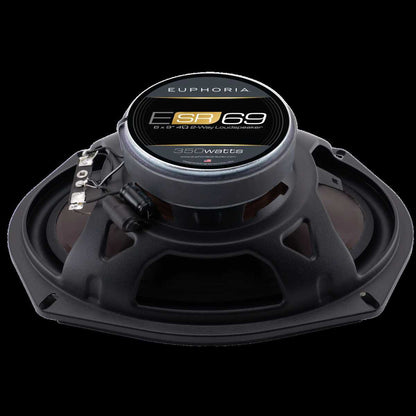 EUPHORIA 350 WATT REFERENCE 6X9" 2 WAY LOUDSPEAKER (ESR69)