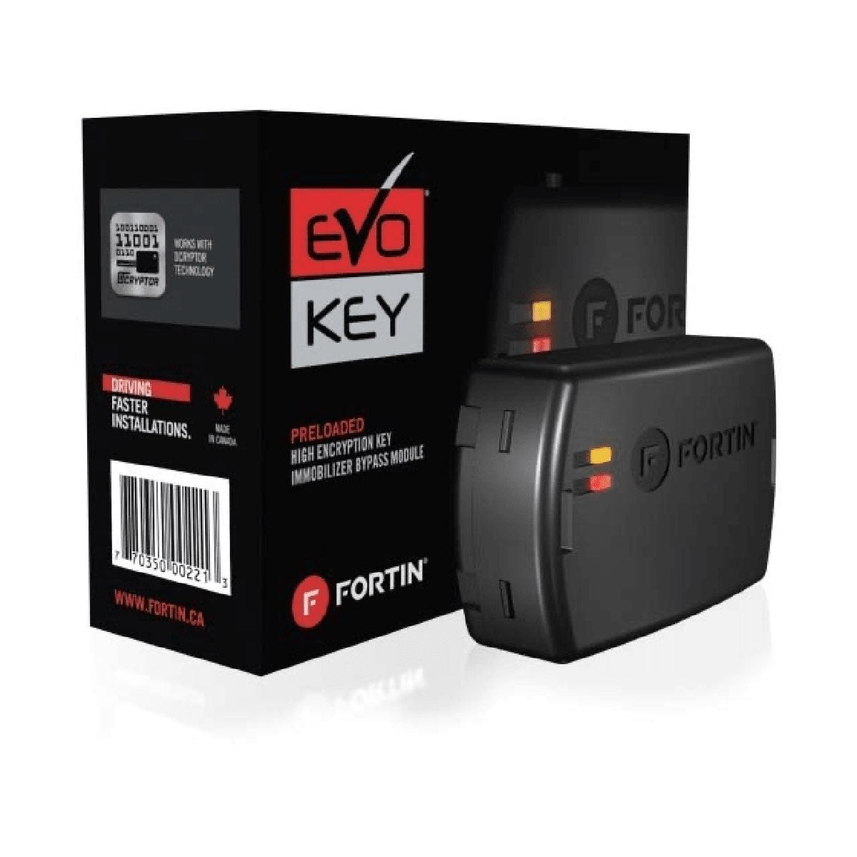 FORTIN UNIVERSAL IMMOBILIZER BYPASS MODULE (EVOKEY)