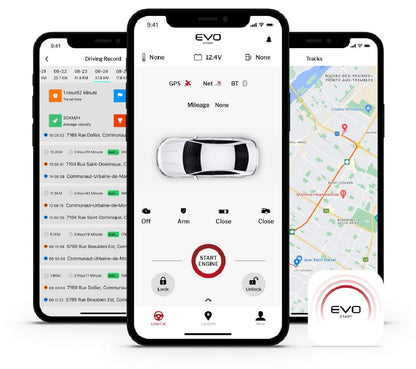 FORTIN ALL-IN-ONE REMOTE STARTER & DATA INTERFACE WITH SMART EVO START (EVOONELTEUSA)