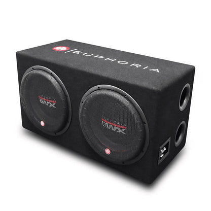 EUPHORIA DUAL 12" BASS CRATE 3000 WATTS (EWXPW12-2B)