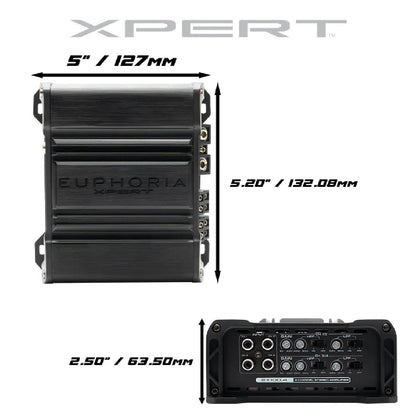 XPERT 50 WATTS X 4 400 WATT MINI AMPLIFIER (EX100.4)