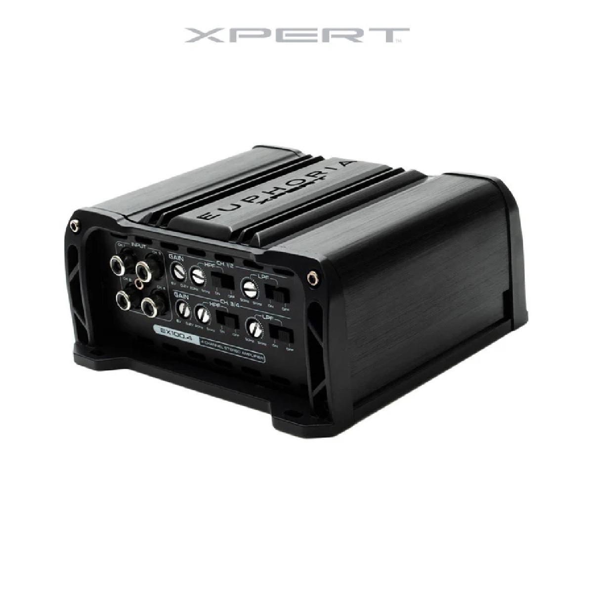 XPERT 50 WATTS X 4 400 WATT MINI AMPLIFIER (EX100.4)