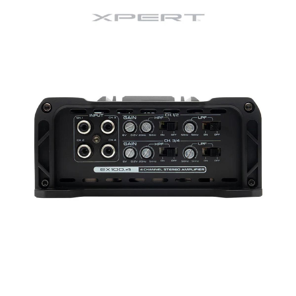 XPERT 50 WATTS X 4 400 WATT MINI AMPLIFIER (EX100.4)